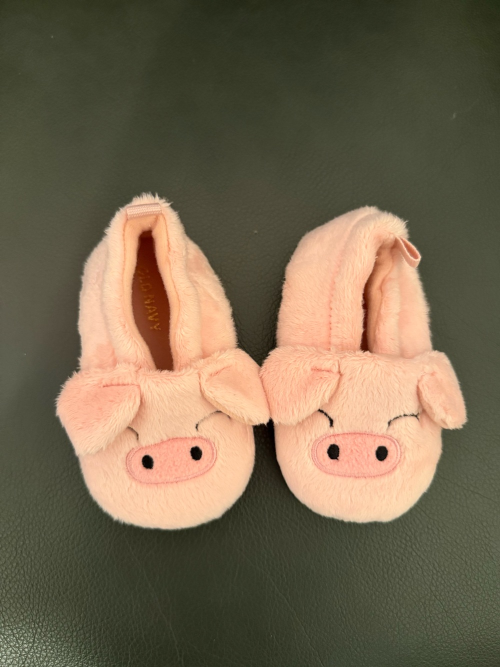 Old Navy Pink Plush Pig Kids One-Piece Footies